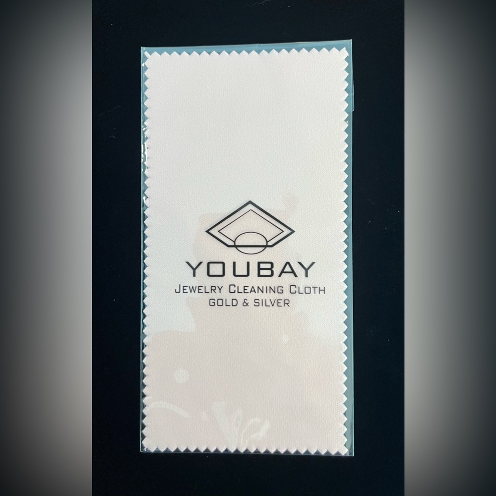 Free jewelry cloth with every purchase!